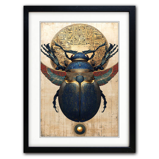 Mystic Tarot Zodiac Vintage Art Print | A3 Satin | No.1