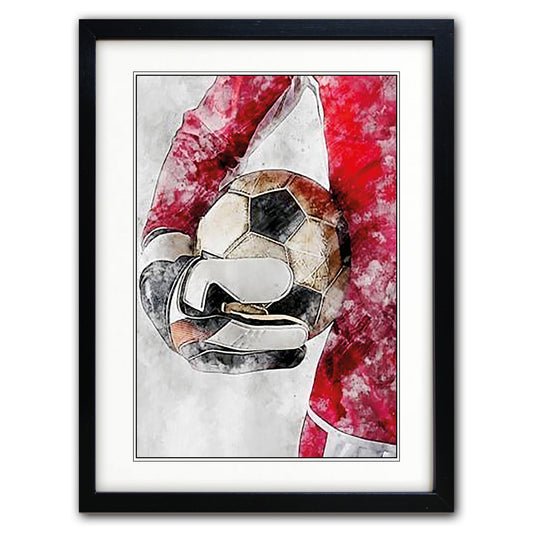 World Cup Football Water Colour Painting Art Prints | A3 Satin | No.1