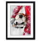 World Cup Football Water Colour Painting Art Prints | A3 Satin | No.1