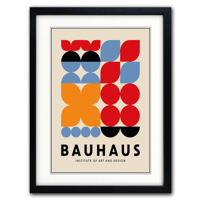 Bauhaus Vintage Exhibition | Art Print | A3 Luxury Satin | Collection of 4 | No.1