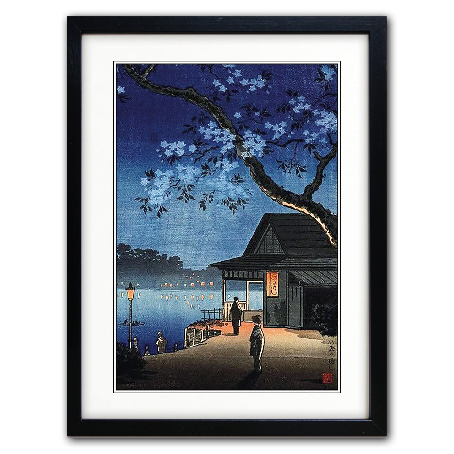 Japanese Traditional Ink Art | A3 Satin | No.1