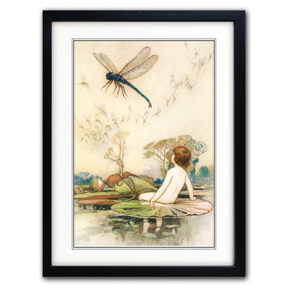 The Water Babies | Collection of 4 Vintage Illustration A3 Prints | Charles Kingsley