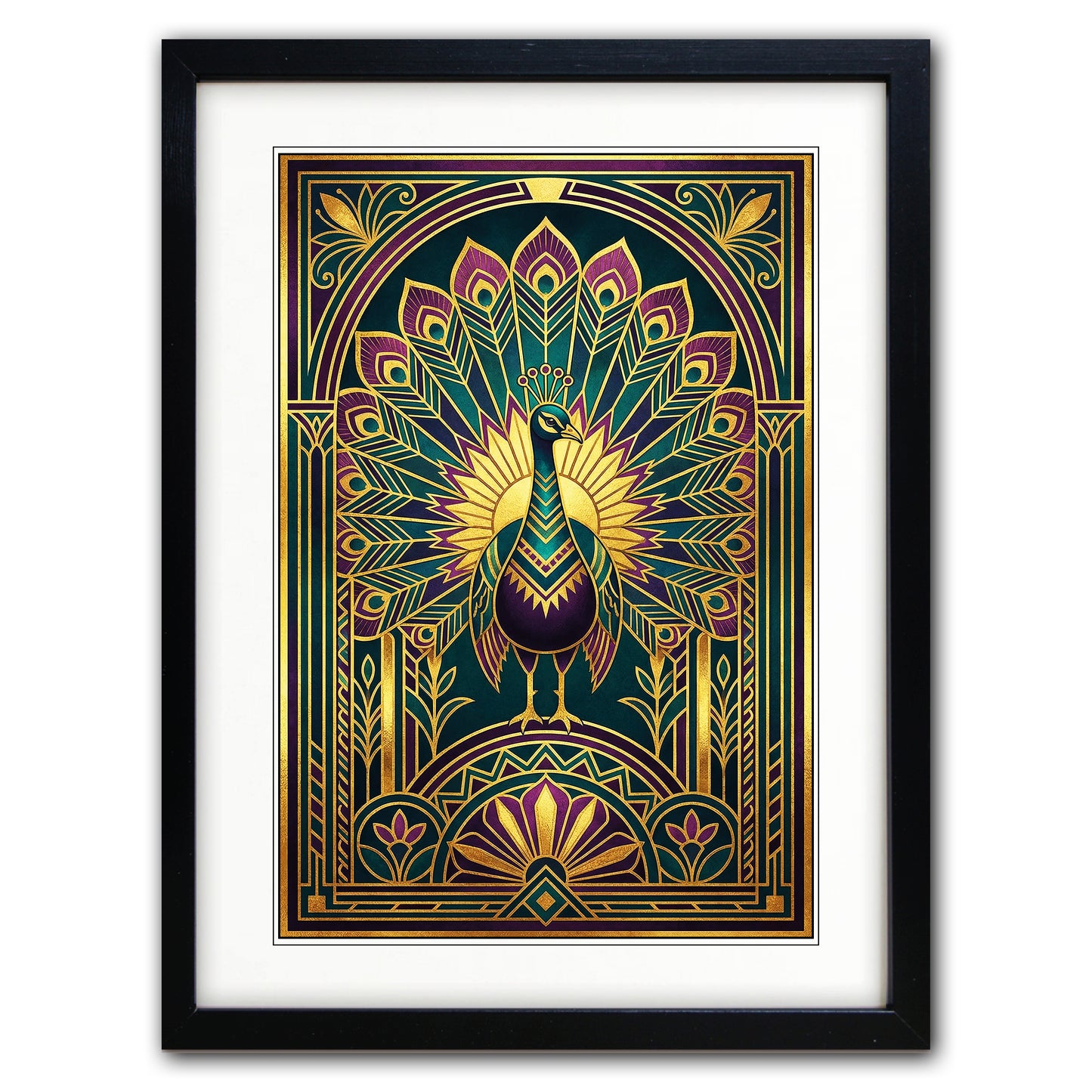 Art Deco Stylised City scape Print | A3 | No.2