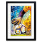 World Cup Football Water Colour Painting Art Prints | A3 Satin | No.2