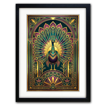Art Deco Stylised City scape Print | A3 Luxury Paper | No.2