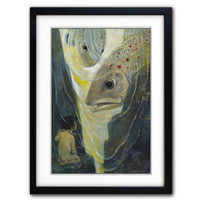 The Water Babies | Collection of 4 Vintage Illustration A3 Prints | Charles Kingsley