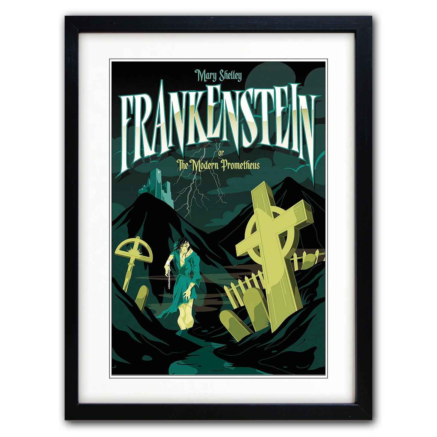Classic Book Cover Design Print | A3 Satin | No.4