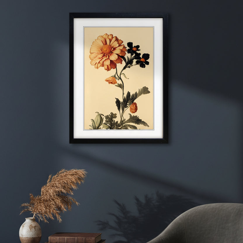 Victorian Botanical Scientific Plant Detail Illustration | A3 Print | No.4