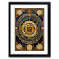 Mystic Tarot Zodiac Vintage Art Print | A3 Satin | No.4