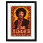 Classic Rock Music Poster Print | A3 Satin | No.4