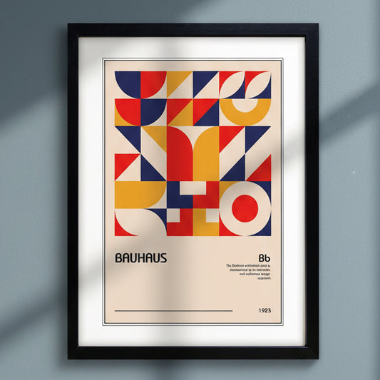 Bauhaus Vintage Exhibition | Art Print | A3 Luxury Satin | No.4