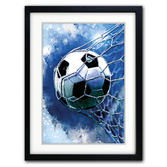 World Cup Football Water Colour Painting Art Prints | A3 Satin | No.4