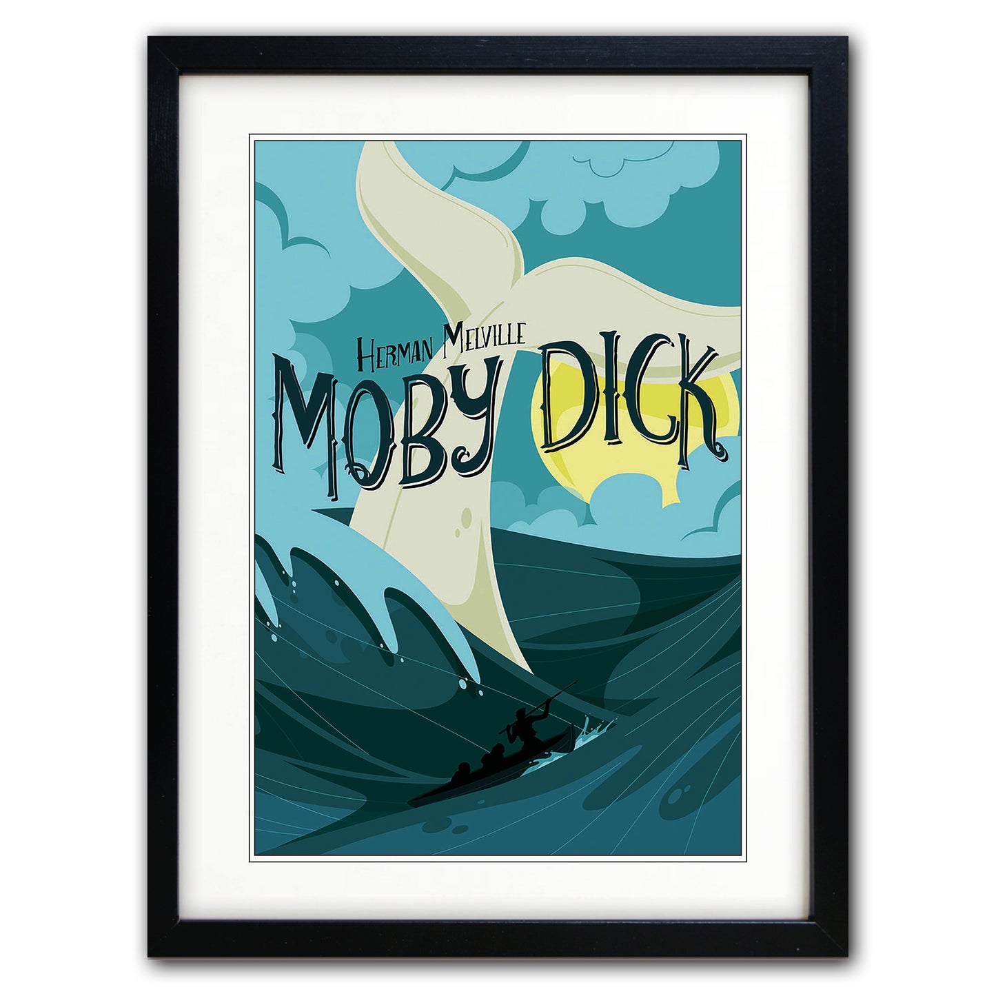 Classic Book Cover Design Print | A3 Satin | No.5
