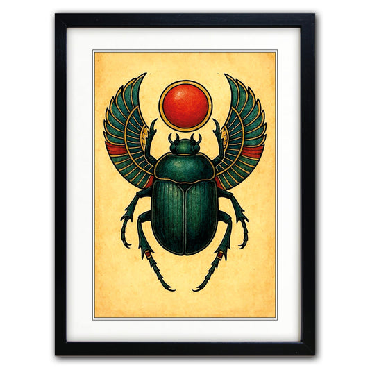 Mystic Tarot Zodiac Vintage Art Print | A3 Satin | No.5