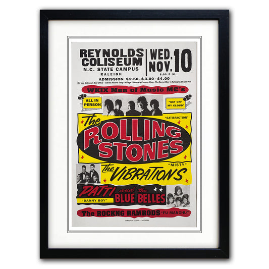 Soul And Blues Vintage Gig Poster Print | A3 Satin | No.6