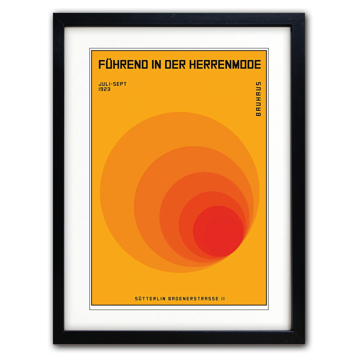 Bauhaus Vintage Exhibition | Art Print | A3 Luxury Satin | Collection of 4 | No.2
