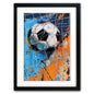 World Cup Football Water Colour Painting Art Prints | A3 Satin | No.6