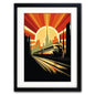 Art Deco City Scape | A3 Satin Luxury Paper | No.7