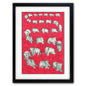 Babar the Elephant A3 Luxury Satin Art Print | Classic Children's Illustration | No.7