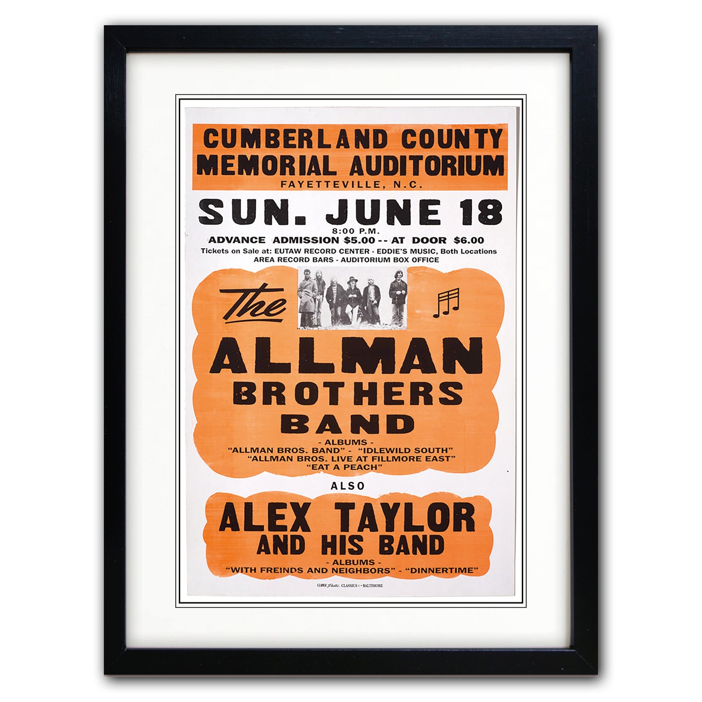 Soul And Blues Vintage Gig Poster Print | A3 Satin | No.7
