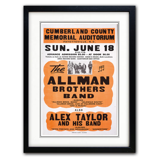 Soul And Blues Vintage Gig Poster Print | A3 Satin | No.7