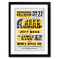 Soul And Blues Vintage Gig Poster Print | A3 Satin | No.8