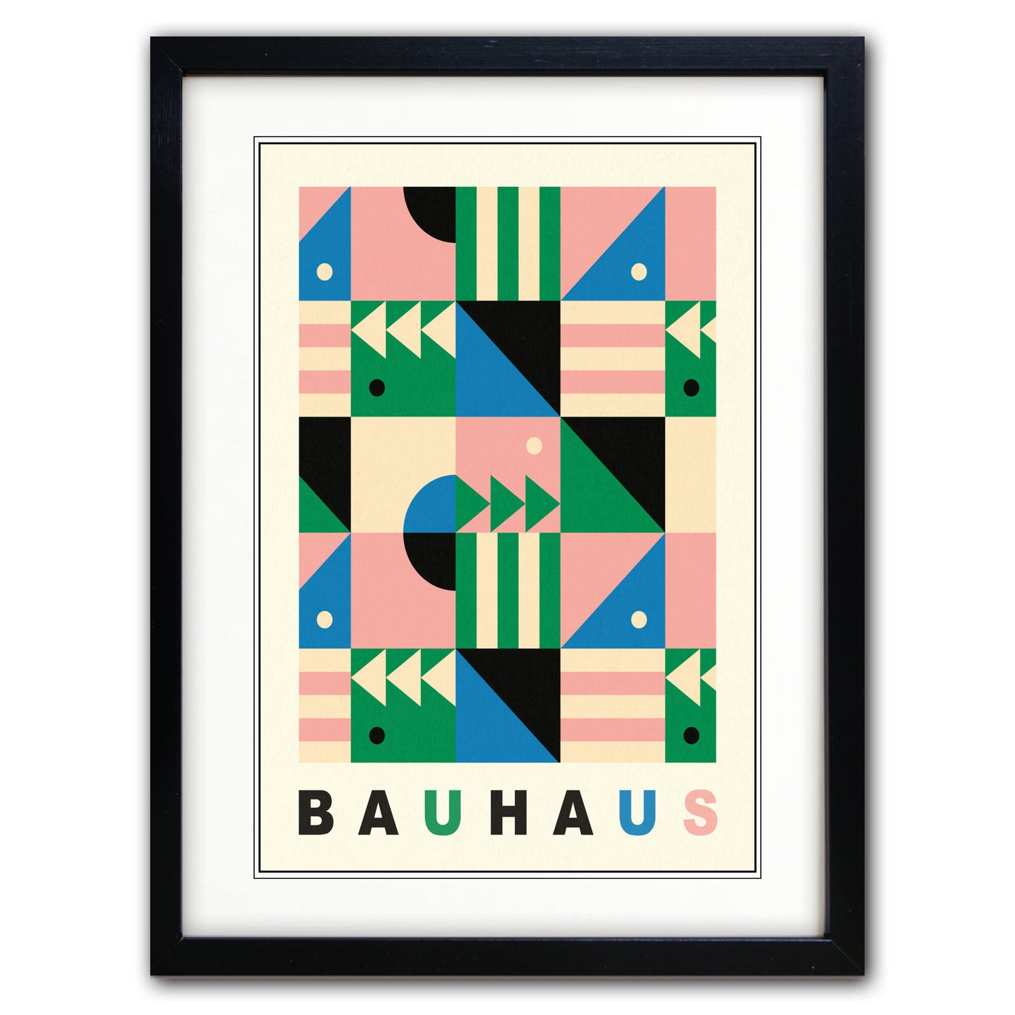 Bauhaus Vintage Exhibition | Art Print | A3 Luxury Satin | No.9