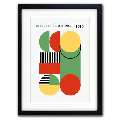 Bauhaus Vintage Exhibition | Art Print | A3 Luxury Satin | Collection of 4 | No.3
