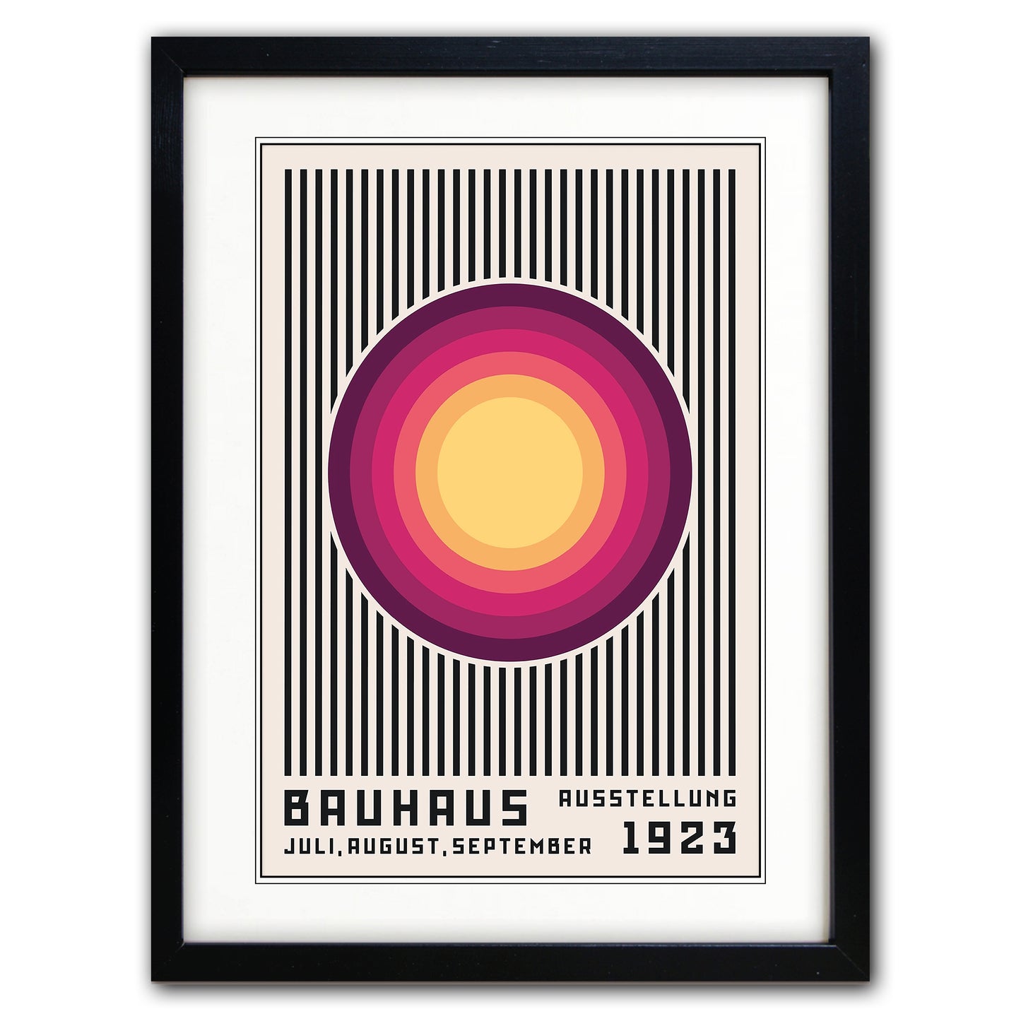 Bauhaus Vintage Exhibition | Art Print | A3 Luxury Satin | No.14