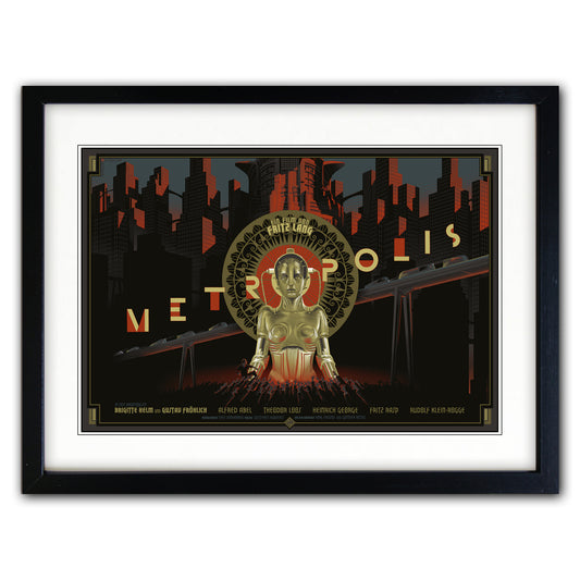 Metropolis Film Poster Print | A3 Satin | No.1