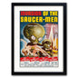 Invasion of the Saucer Men | Vintage 1950s B-Movie Film Art Print | A3
