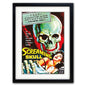 The Screaming Skull | Vintage 1950s B-Movie Film Art Print | A3
