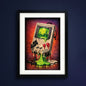 Vintage Classic Gaming Game Boy Print | Art Print | No.3