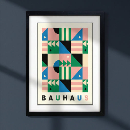 Bauhaus Vintage Exhibition | Art Print | A3 Luxury Satin | No.9