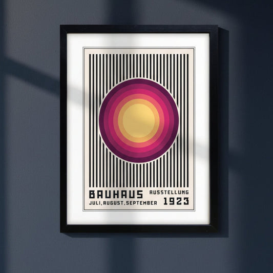 Bauhaus Vintage Exhibition | Art Print | A3 Luxury Satin | No.14