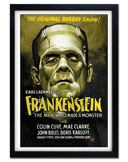 Vintage Horror Movie Posters | Set of 4 | Digital PDF Download | No.2