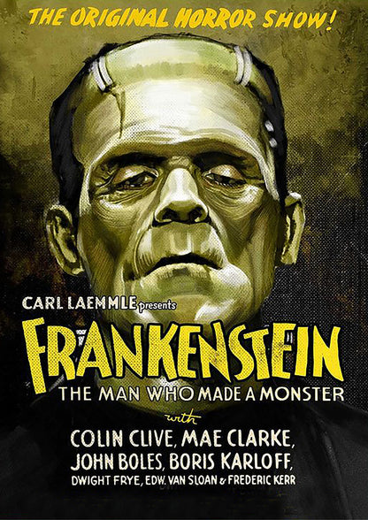 Vintage Horror Movie Posters | Set of 4 | Digital PDF Download | No.2