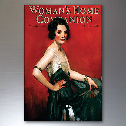 Women's Home Companion Magazine Covers | Fridge Magnets | Set of 8