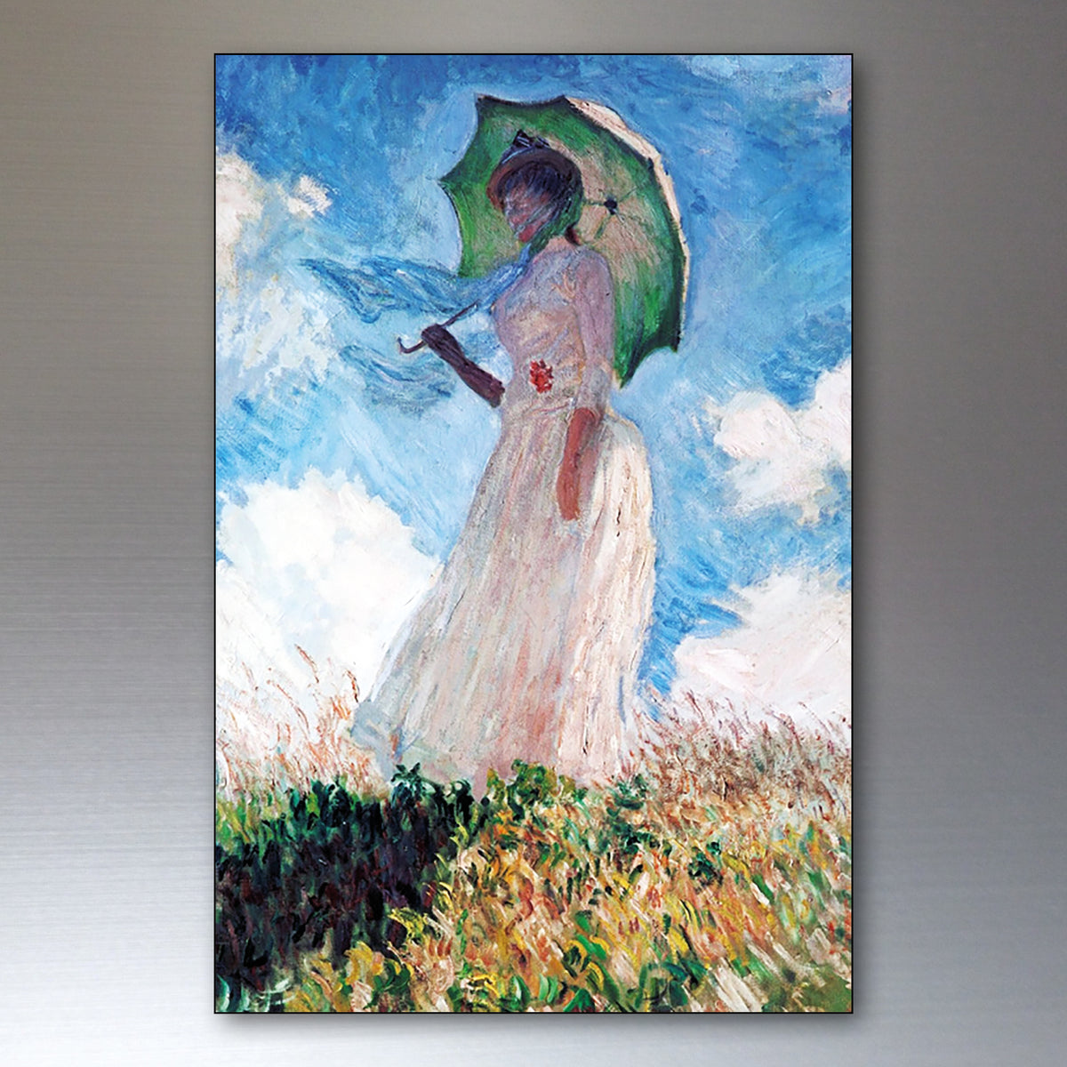 Vintage Claude Monet Impressionist Paintings | Set of 8 Fridge Magnets