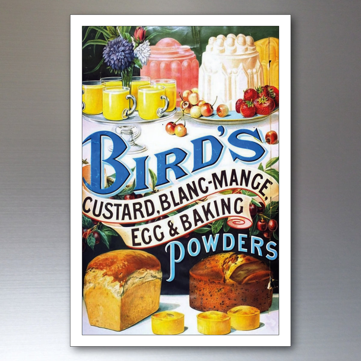 Vintage British Grocery Advertisement Fridge Magnets | Set of 8