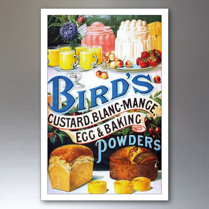 Vintage British Grocery Advertisement Fridge Magnets | Set of 8