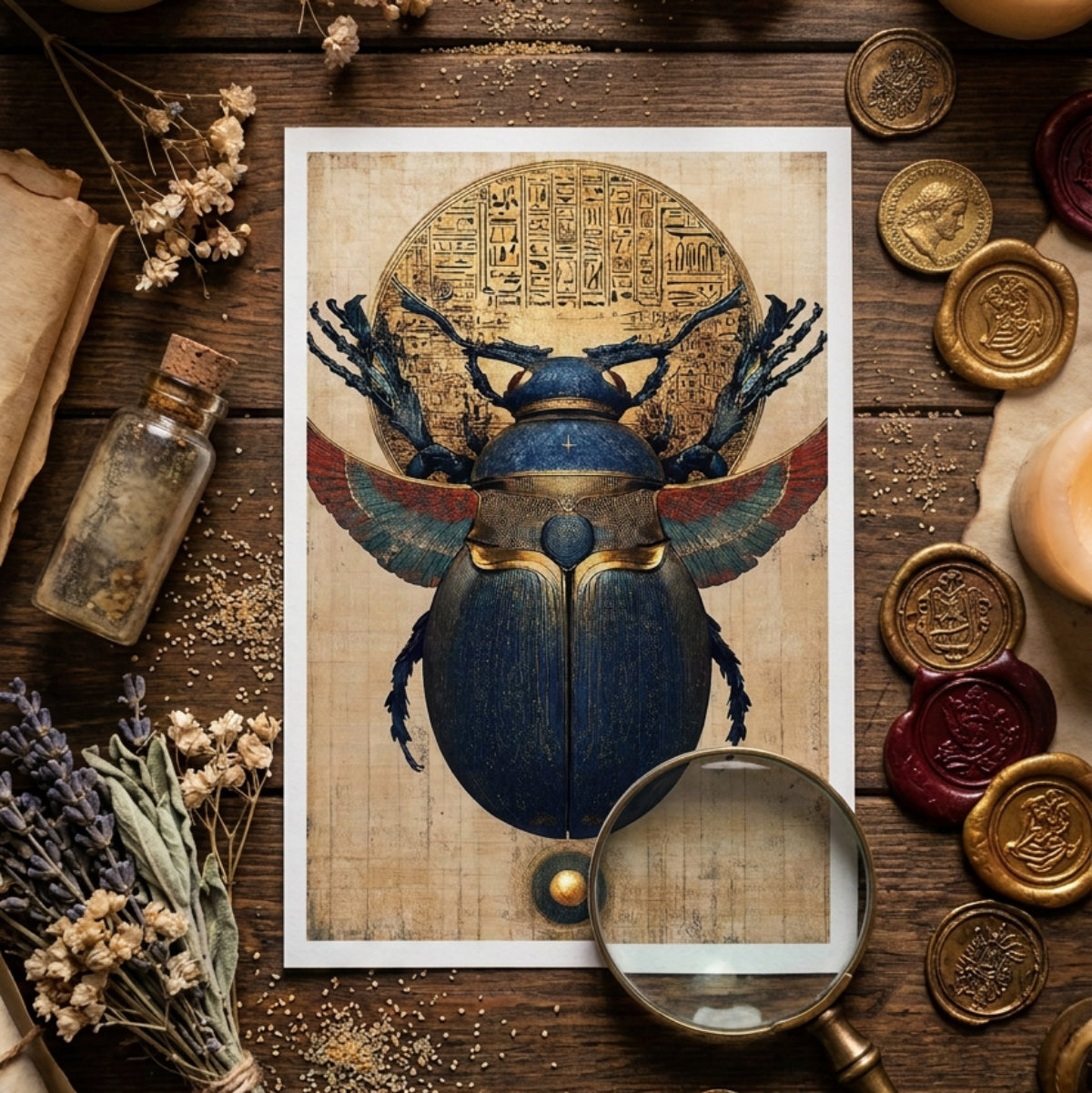 Vintage Mystic Cosmic Zodiac & Evil Eye Postcards | Pack of 8