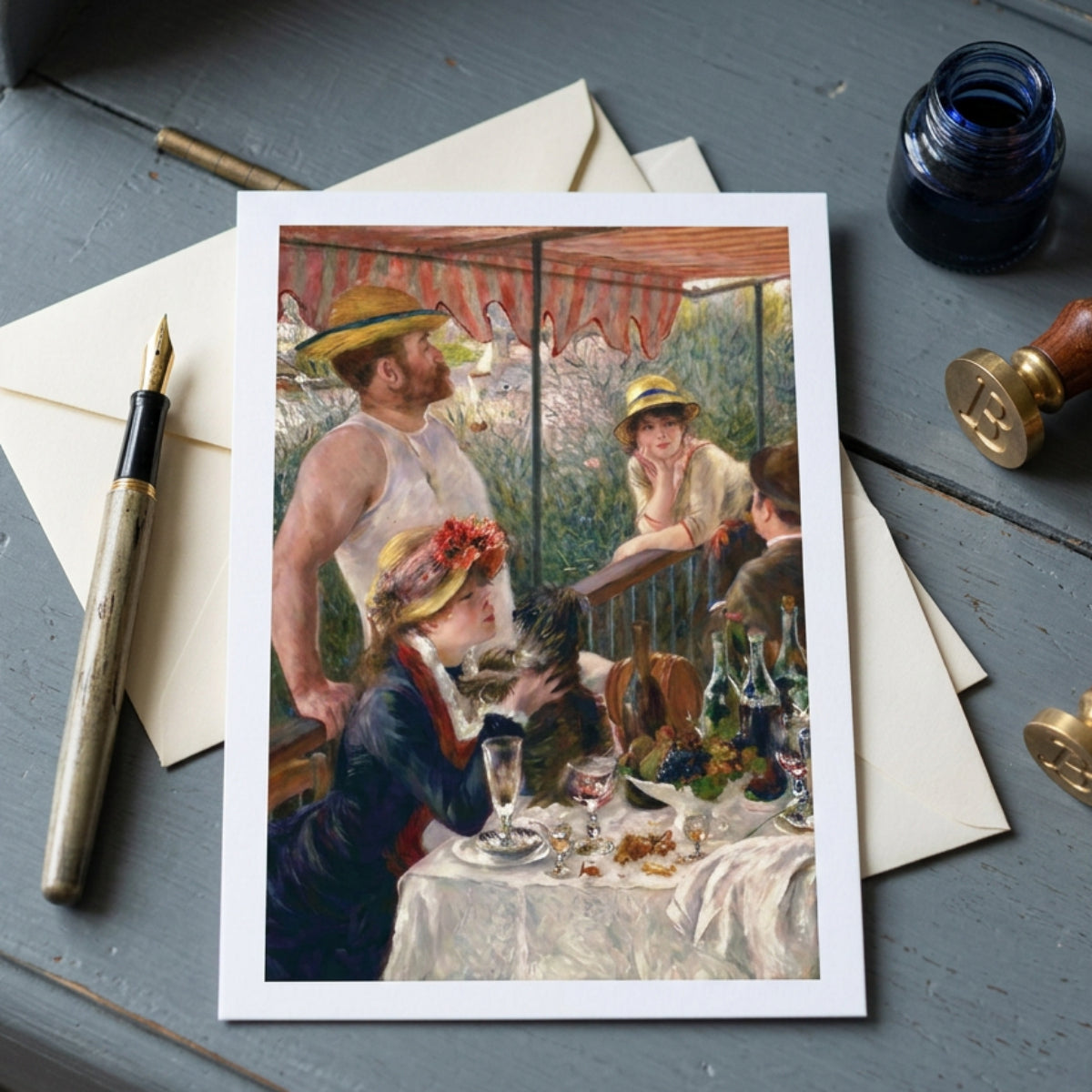 Renoir Impressionist Art Paintings | Pack of 8 Postcards