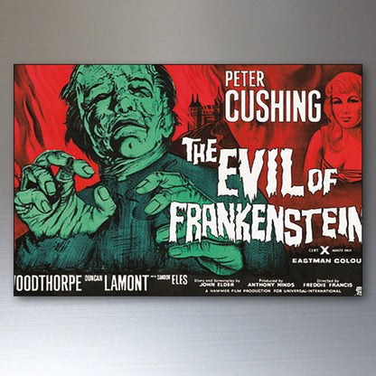 Vintage Hammer Horror Movie Poster Fridge Magnets Set of 8 | Classic Horror Gift | No.2
