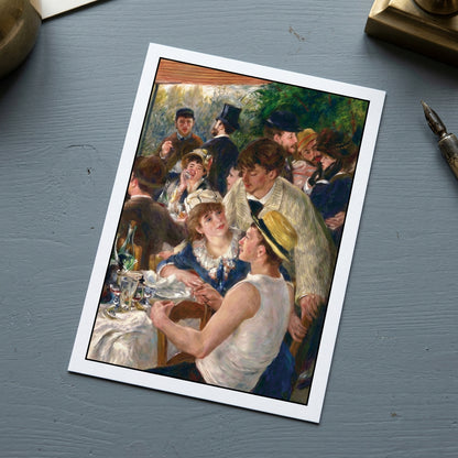 Renoir Impressionist Art Paintings | Pack of 8 Postcards