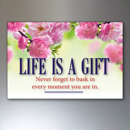 Vintage Inspirational Quote Fridge Magnets Set of 8 | Motivational Gift | No.3