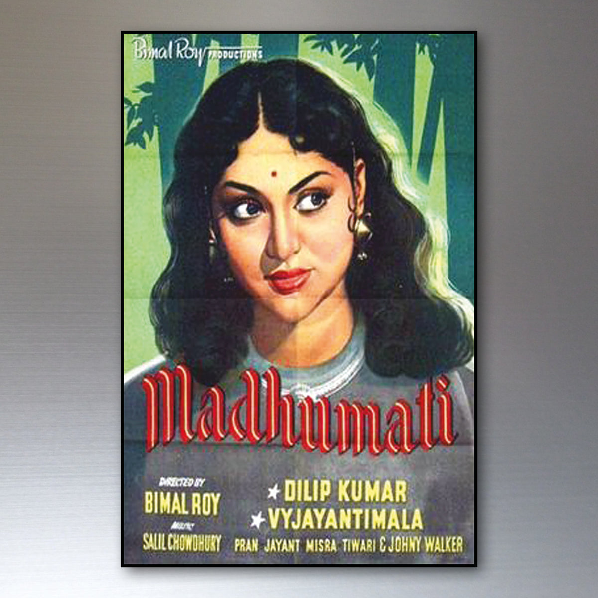 Vintage Bollywood Film Poster Fridge Magnets | Set of 8