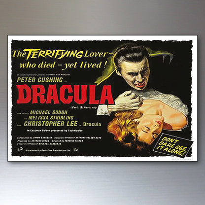 Vintage Hammer Horror Movie Poster Fridge Magnets Set of 8 | Classic Horror Gift | No.2