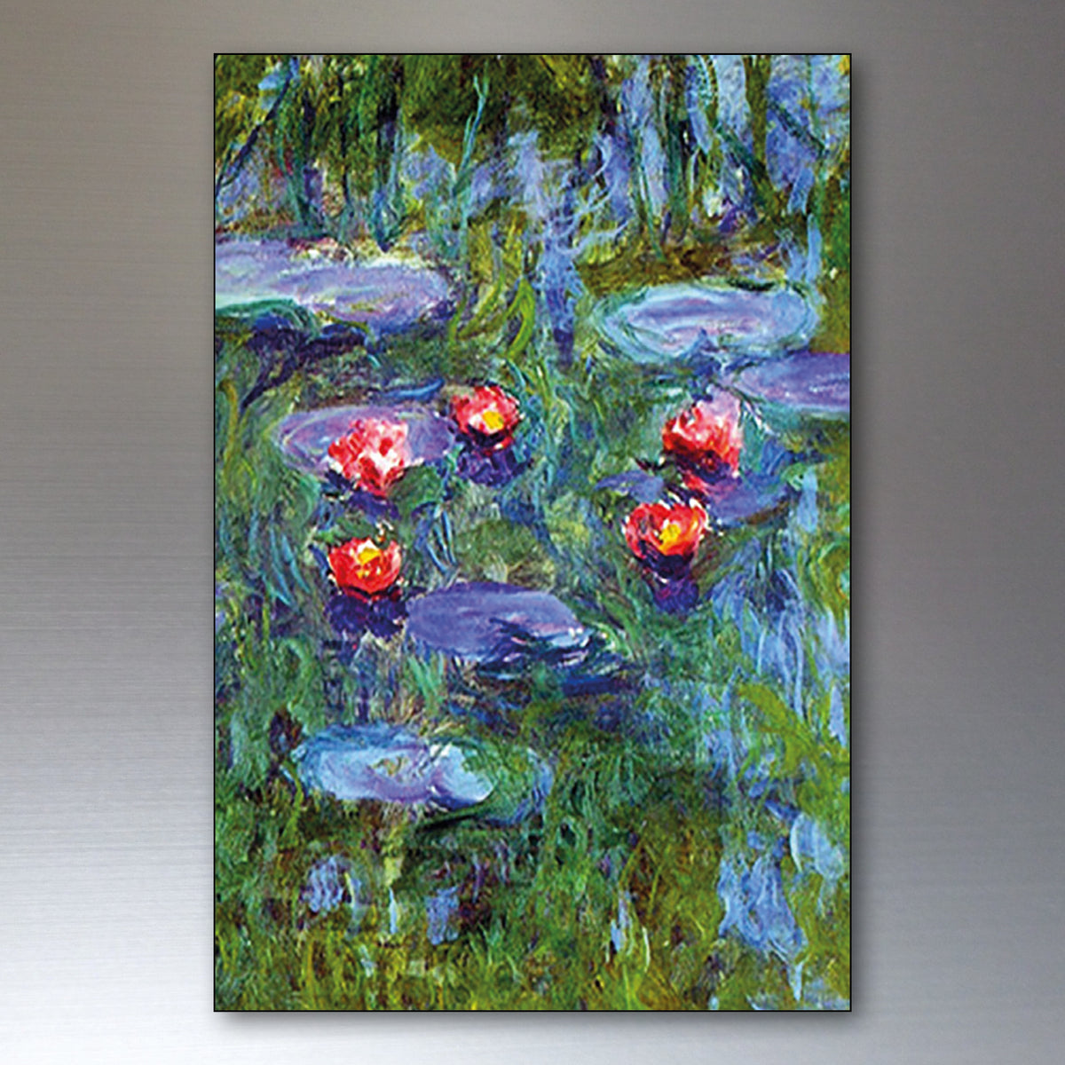 Vintage Claude Monet Impressionist Paintings | Set of 8 Fridge Magnets