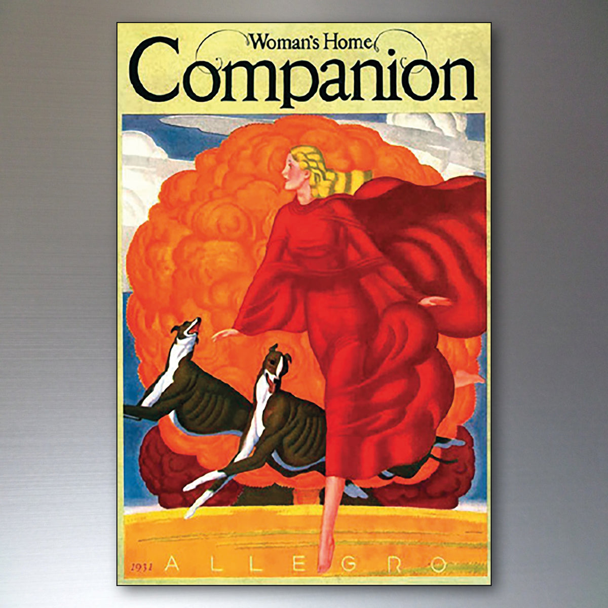 Women's Home Companion Magazine Covers | Fridge Magnets | Set of 8